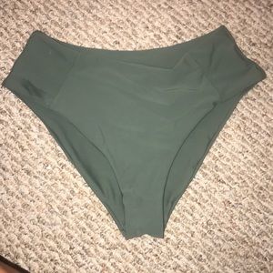 high wasted cheeky bikini bottoms